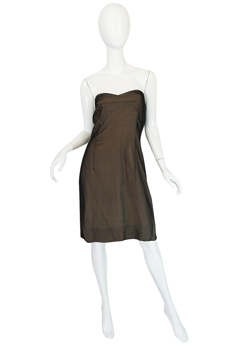 1960s Baby Doll Bill Blass Lace & Silk Dress Set