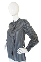 1970s Emanuel Ungaro Striped Top