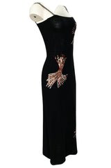 Stunning 1970s Adolfo Black Knit w Sequin & Rhinestone Detailing Dress –  Shrimpton Couture