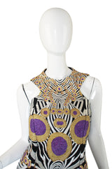 Recent Metallic Embroidery Manish Arora Dress