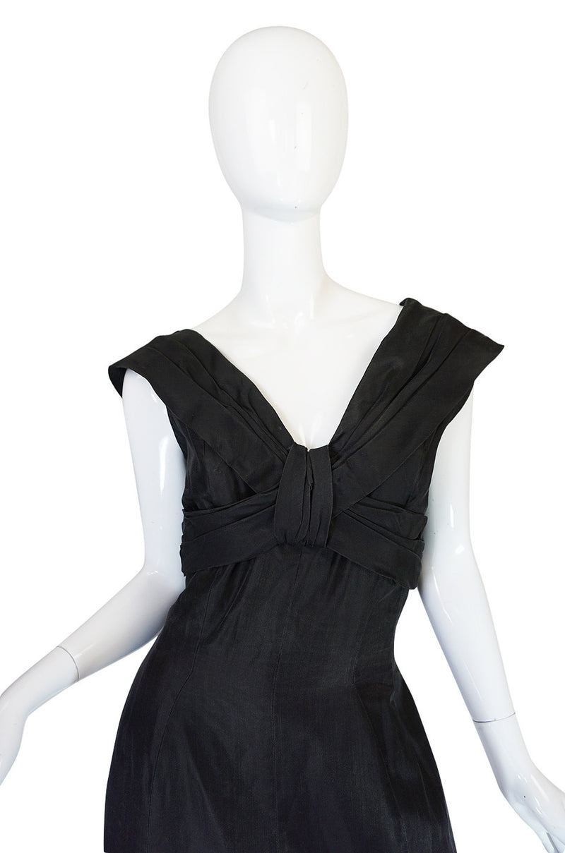 1950s Silk Dropped Skirt Suzy Perette Dress