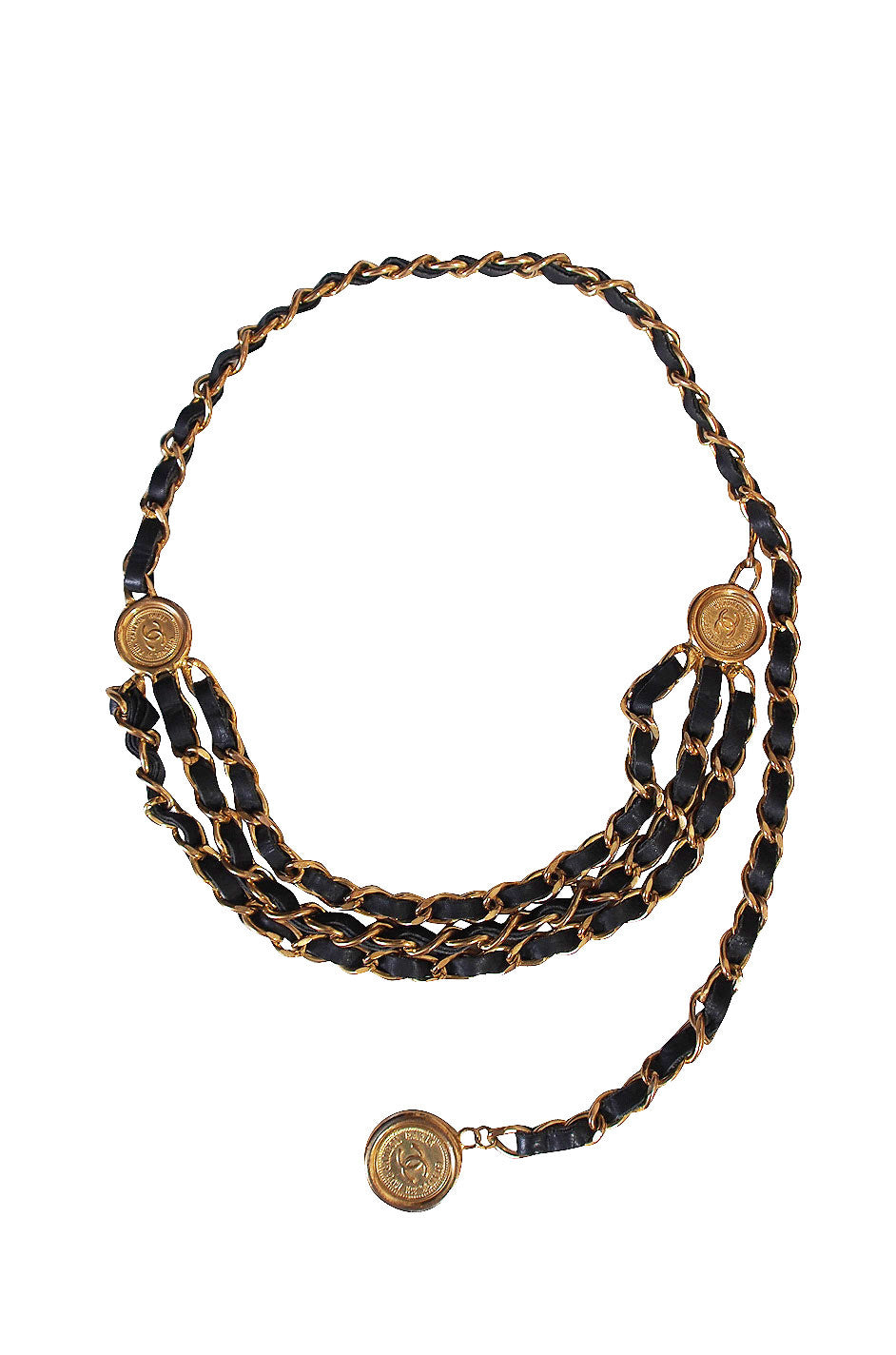 1990s Chanel Medallion Chain Belt – Shrimpton Couture