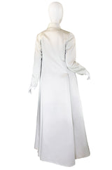 1960s Phenomenal Roger Freres Silk Opera Coat
