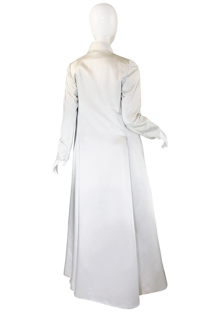 1960s Phenomenal Roger Freres Silk Opera Coat