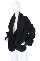 Fall 1991 Alaia Oversized Chenille Sweater Jacket