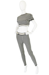Spring 1991 Alaia "Tati"  Museum Held Crop Top & Leggings