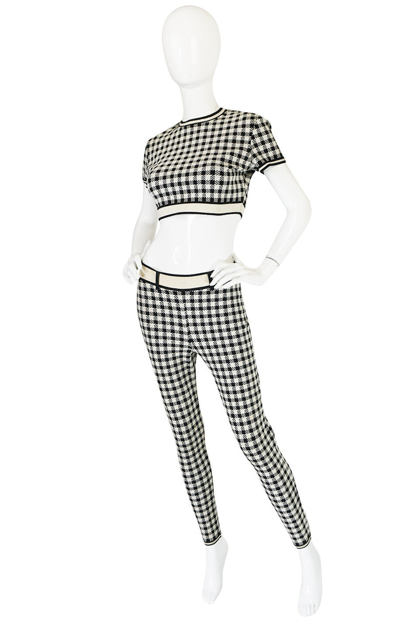 Spring 1991 Alaia "Tati"  Museum Held Crop Top & Leggings