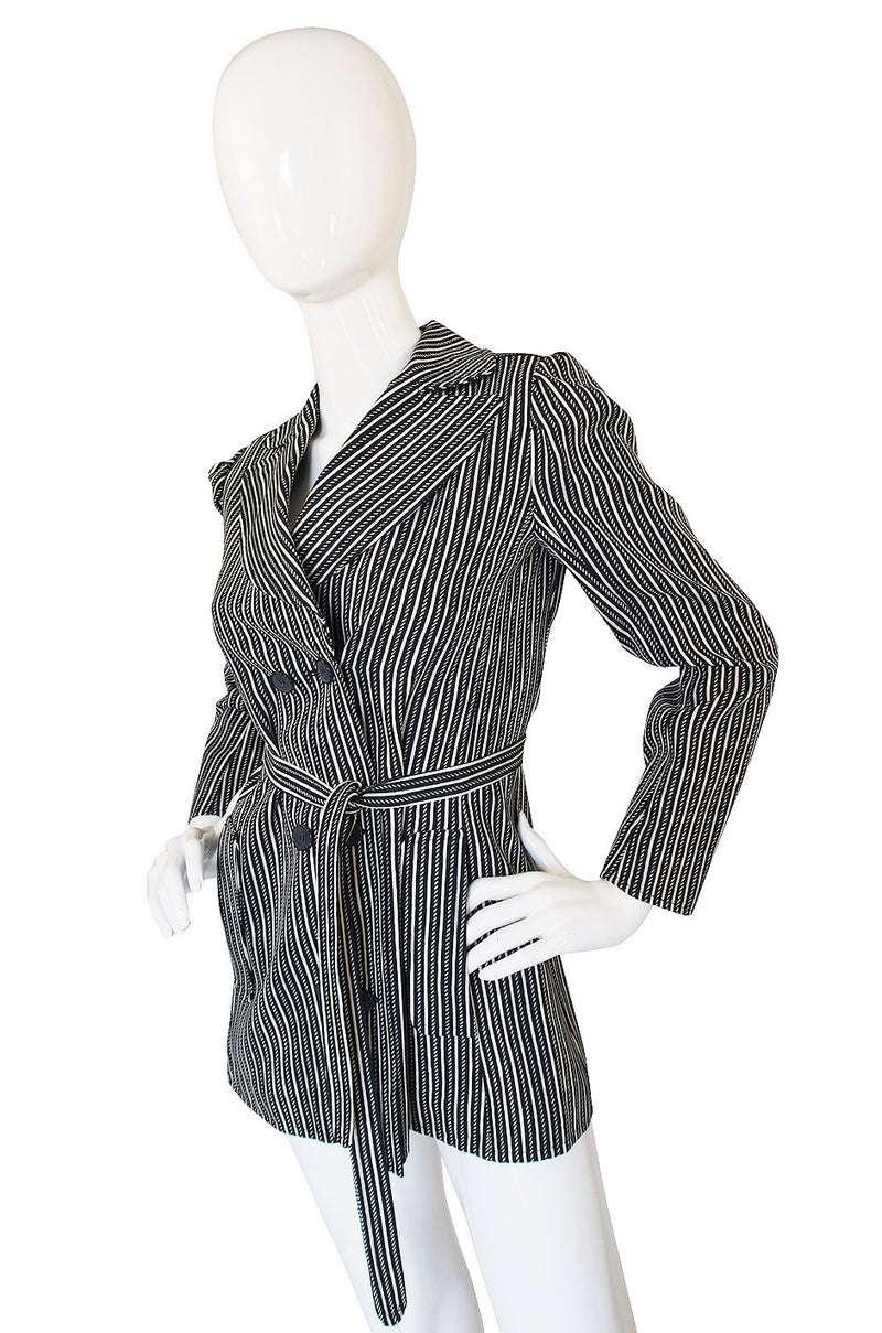 1970s Emanuel Ungaro Striped Jacket