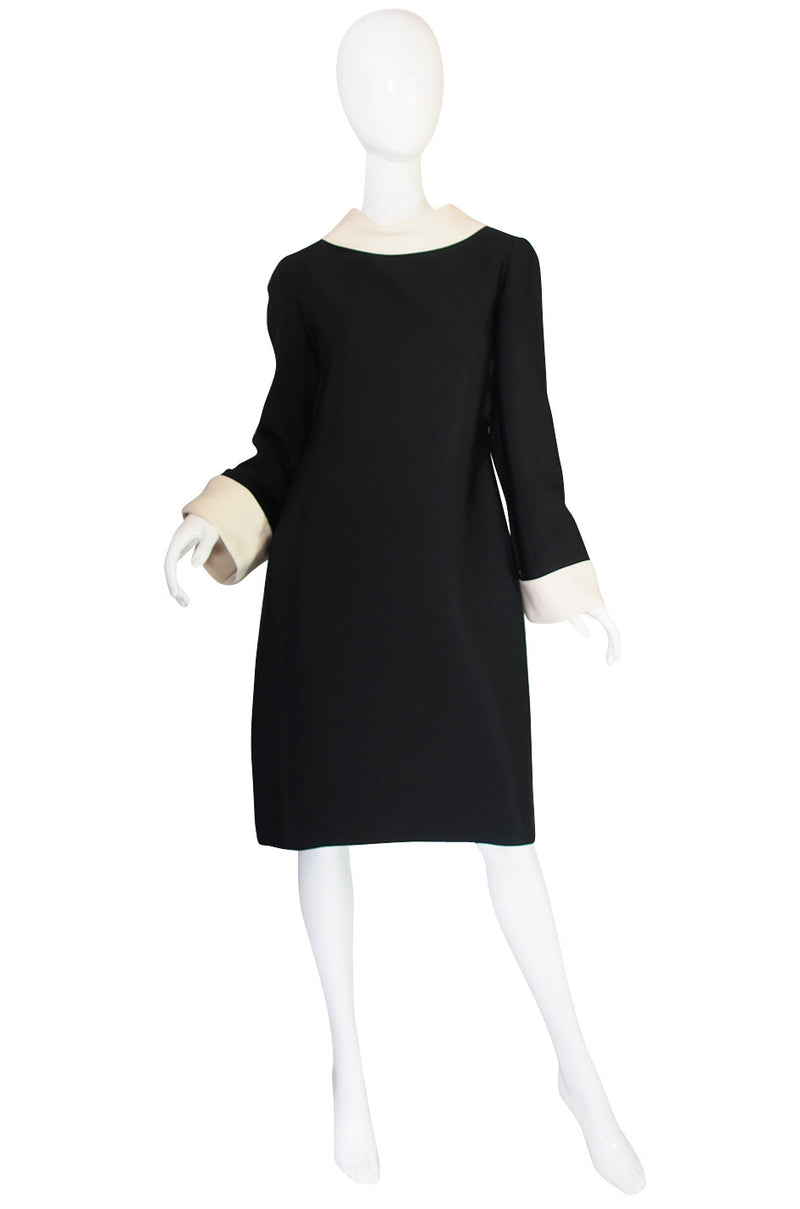 1960s Norman Norell with Removable Collar & Cuffs