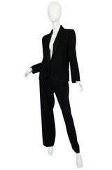 Iconic c1967 Yves Saint Laurent "Le Smoking" Tuxedo Suit
