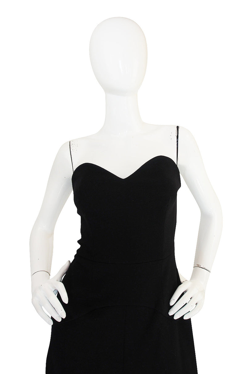 Fall 2002 Runway Look 6 Strapless Prada Dress