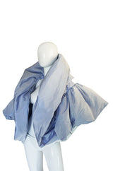 1988 Bob Mackie Baby Blue Silk "Domino" Jacket