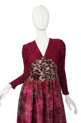 1980s Mary MacFadden Couture Sequin Gown