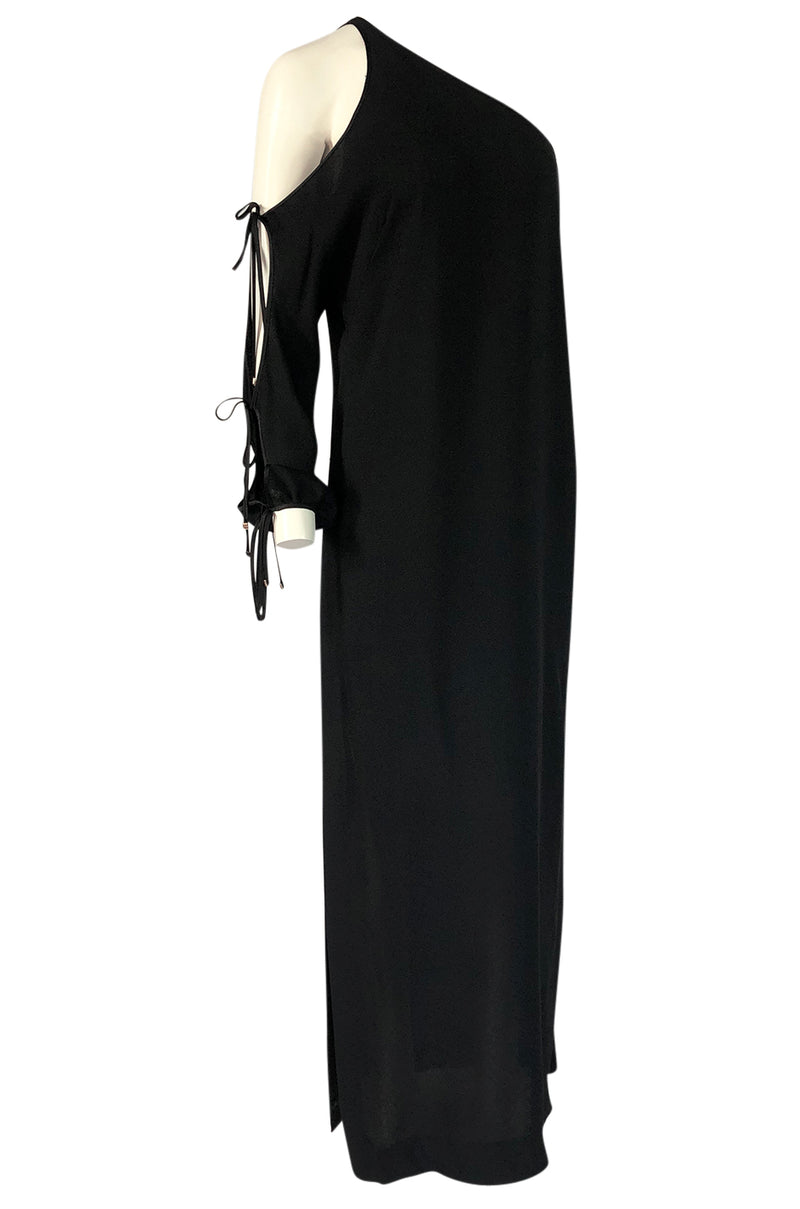 S/S 2016 Rosetta Getty Open Sleeve One Shoulder Caftan Dress