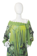 Recent Degas Ballerina Print Mesh Gaultier Dress