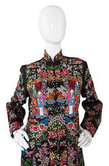 1920s Amazing Embroidered Silk Jacket Coat