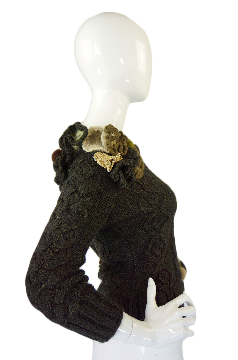 Rare F2005 Documented Runway Alexander McQueen Sweater