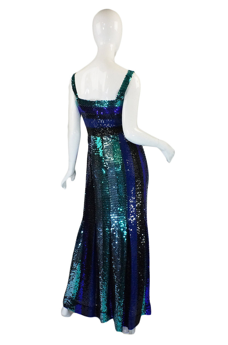 1960s Sequin Givenchy Gown & Wrap
