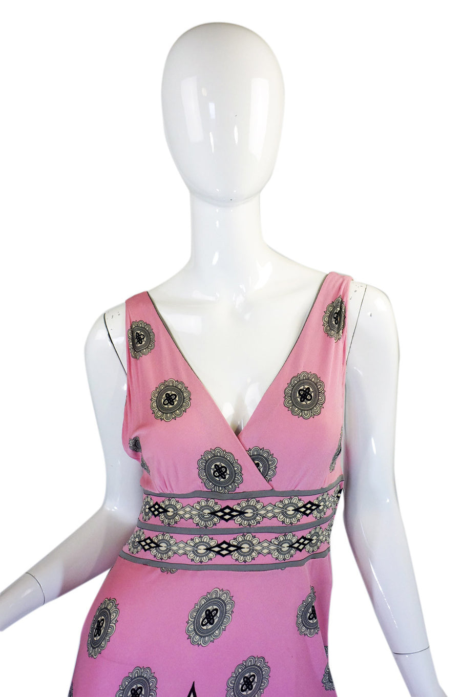 1970s Amazing Pink Emilio Pucci Dress Shrimpton Couture