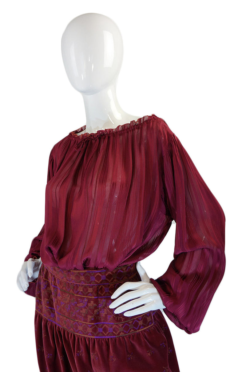 1970s Sant Angelo Skirt and Top Set