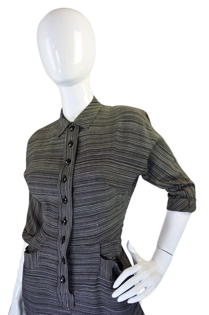 1940s top secretary outfit