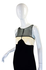 1990s Geoffrey Beene Graphic Shift Dress