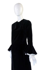 1960s Pierre Balmain Lace Cuffed Dress