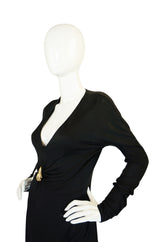 F/W 2000 Tom Ford for Gucci Plunge Jersey Dress