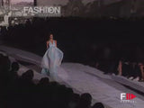 Spectacular Spring 2007 Roberto Cavalli Runway Pale Turquoise Blue Silk Gauze Backless Dress