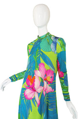 1970s Leonard Paris Tropical Silk Jersey