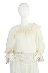 1977 Yves Saint Laurent Haute Couture Museum Piece