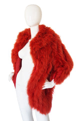 1970s Miss Dior Rare Feather Coat