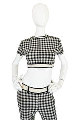 Spring 1991 Alaia "Tati"  Museum Held Crop Top & Leggings