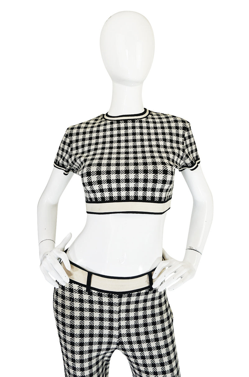 Spring 1991 Alaia "Tati"  Museum Held Crop Top & Leggings