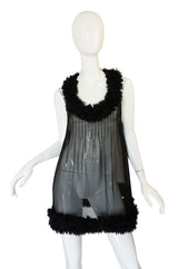 F/W 2006 Chanel Runway Semi-Sheer Silk Baby Doll Dress – Shrimpton