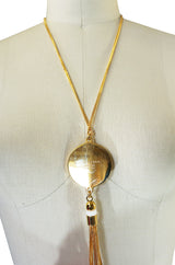 Versace Medusa Medallion Chain Necklace