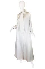 1960s Phenomenal Roger Freres Silk Opera Coat