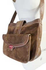 1970s Rare Gucci Convertible Bag & Clutch Combo