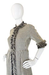 1970s Geoffrey Beene Chic Boucle Dress