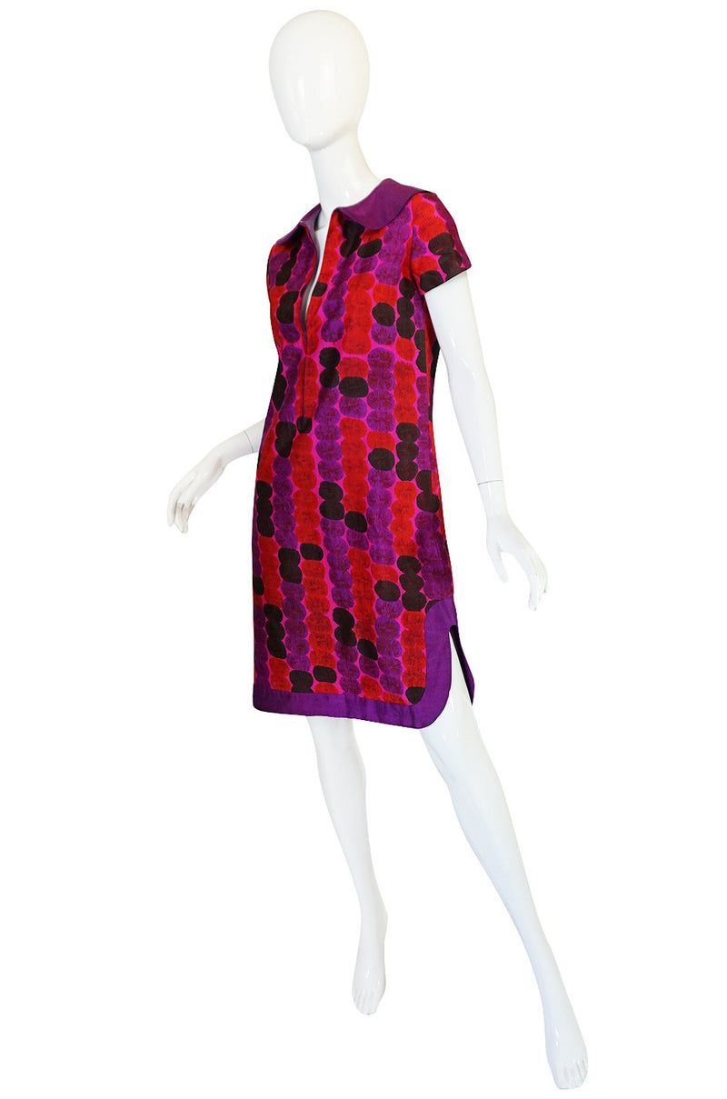 1960s Pierre Cardin for Takashimaya Silk Print Dress – Shrimpton