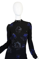 F/W 2005 Look #43 Runway Floral Silk Prada Dress