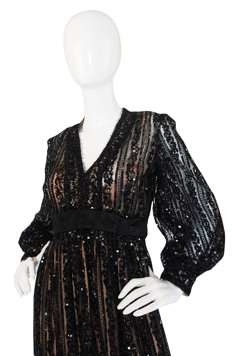 Exceptional 1960s Sequin Donald Brooks Dress