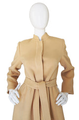 1970s Andre Laug Camel Wool Coat
