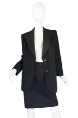 1970s Yves Saint Laurent "Le Smoking" Tuxedo Suit