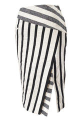 Spring 2015 Altuzarra 'Arcadia' Runway Graphic Striped Skirt