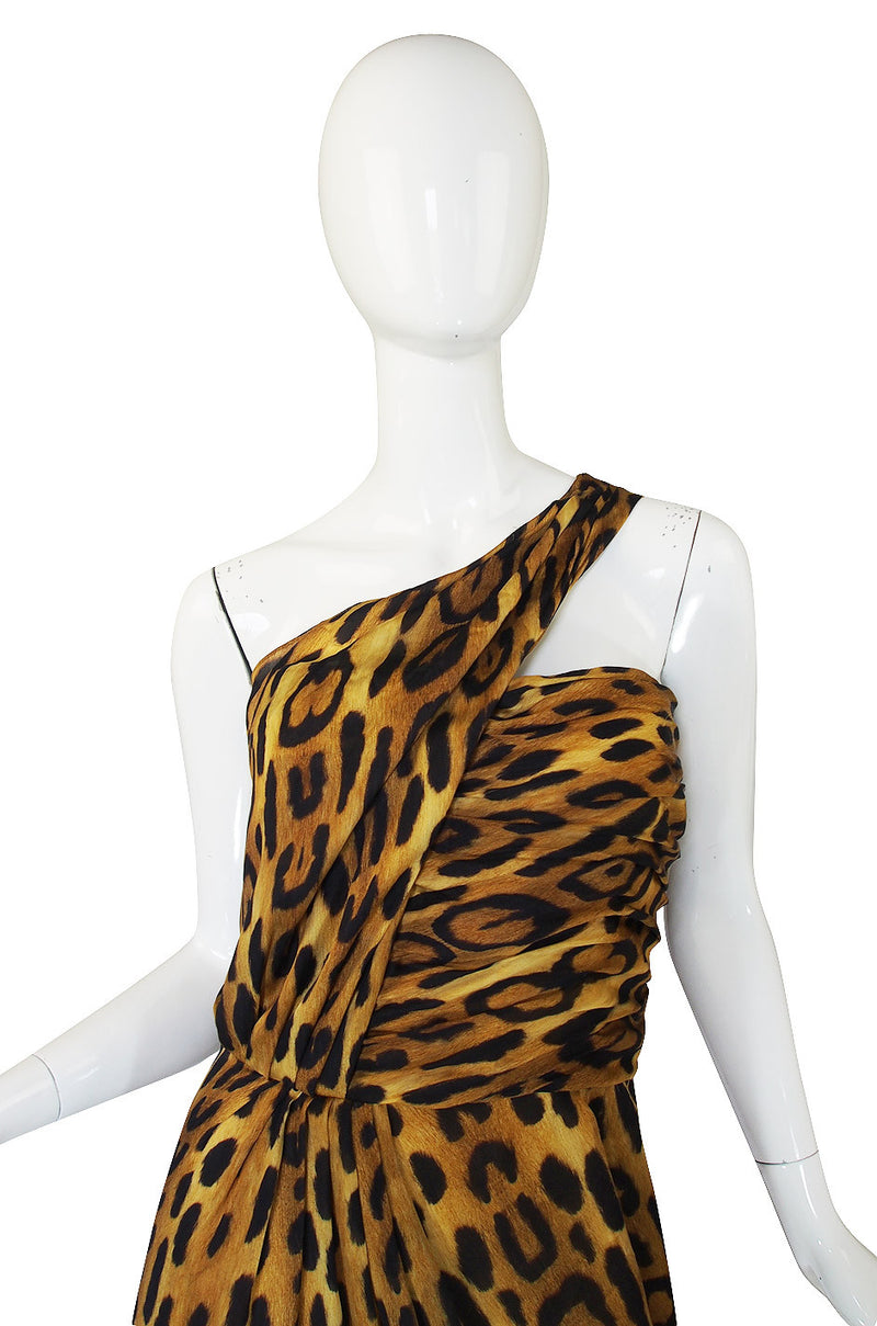 Fall 2009 Leopard Oscar de la Renta Runway Gown