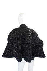 1970s Sequin Wool Yves Saint Laurent Jacket