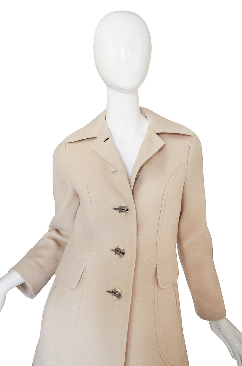 1960s Helen Wolf 100% Cashmere Coat