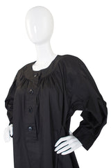 1980s Yves Saint Laurent Painters Smock Dress