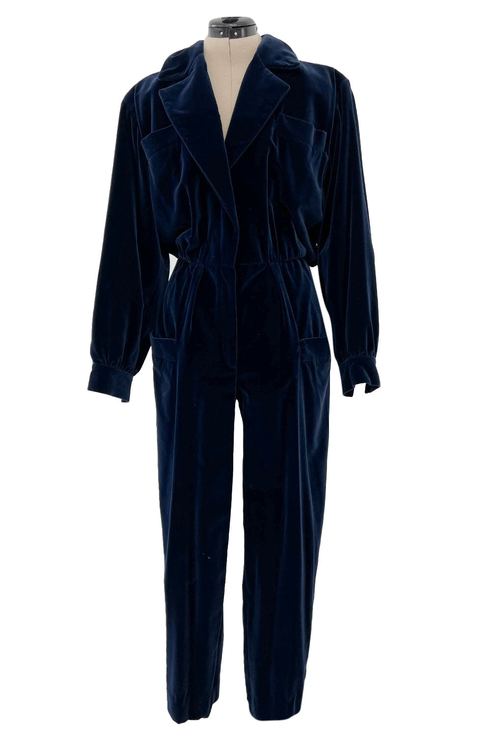 Fantastic Fall 1985 Yves Saint Laurent Deep Runway Blue